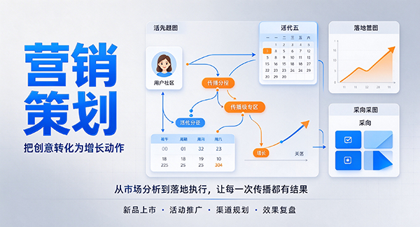 茂县营销策划